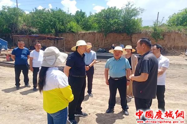 姚振杰督查高樓鎮(zhèn)河湖長制及生態(tài)環(huán)境保護工作