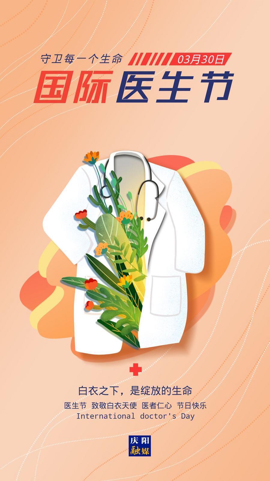 【微海報(bào)】國際醫(yī)生節(jié)丨致敬白衣天使 醫(yī)者仁心 節(jié)日快樂