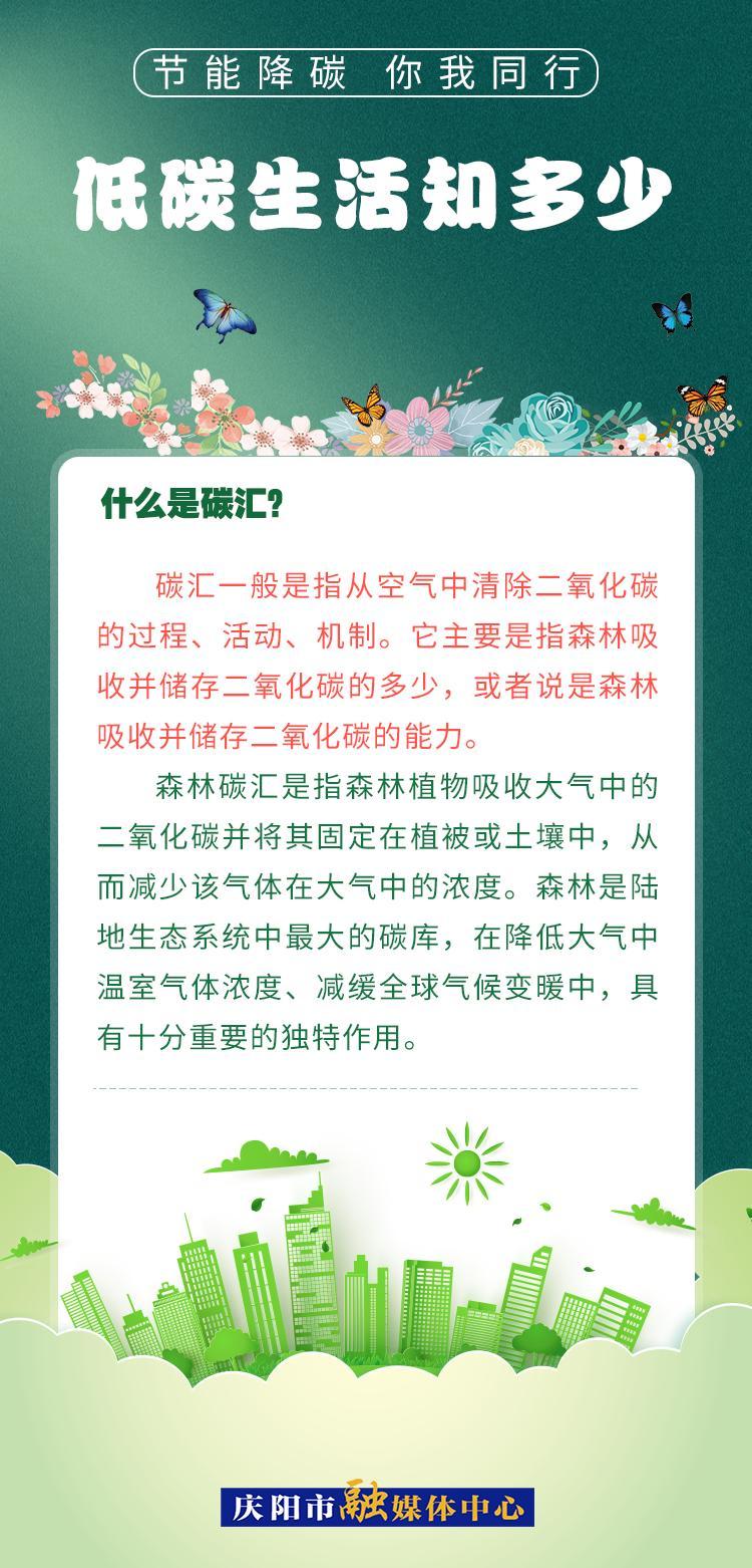 【節(jié)能降碳 你我同行】低碳生活知多少（5）：什么是碳匯？